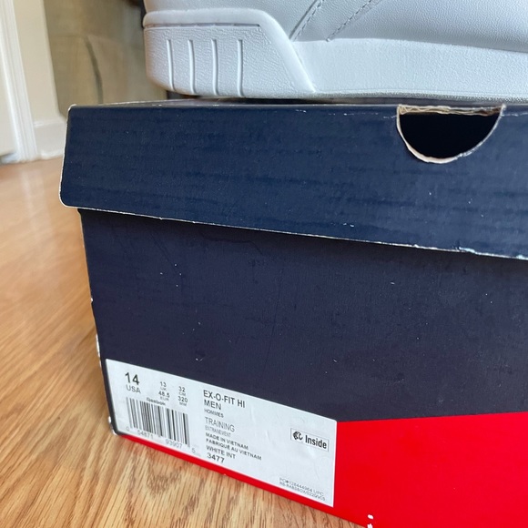 Reebok LAST PAIR hightops new sz 14 white in box. Fun old school w ankle… - Picture 6 of 8